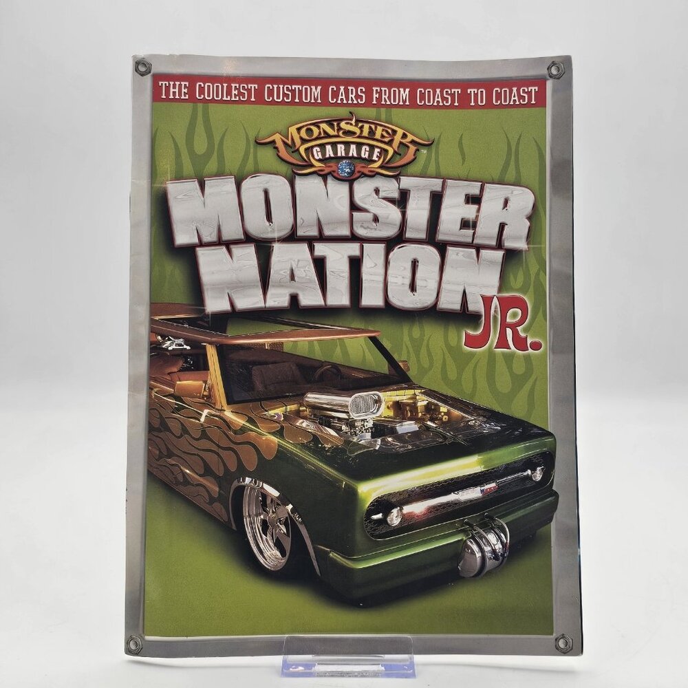 Vintage Monster Garage Monster Nation Jr. Book Coolest Custom Cars 2004